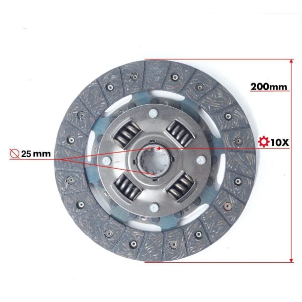 Kupplungsscheibe Kubota A-15 – A19 | B1600 – B1902 | B1-16 – B1-17 | B20 – B21 | B7500 – B8200 | F2000 – F2400