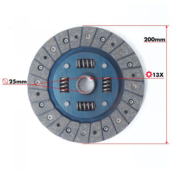 Koppelingsset Yanmar YM | F | YMG Type 2