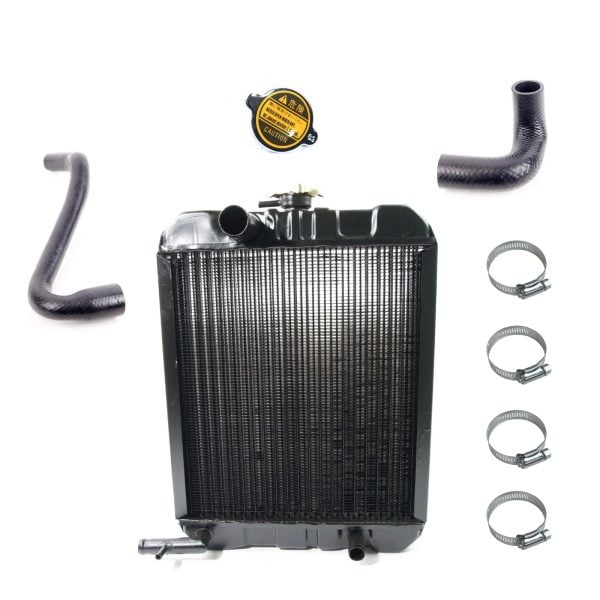 Radiateur Iseki TL1900 - TL2700 | TL1901 - TL2701 | TE4270 | y compris les tuyaux d'eau de refroidissement – OEM: 1444-101-3100-0, 1444-101-31000, 144410131000