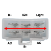 Regolatore di tensione Kubota | Yanmar | Hinomoto | 6 tappi | Shop4Trac