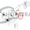 Wąż chłodnicy górny Kubota B 1200 - 1502 | Sklep4Trac
