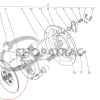Disco frizione Kubota Aste | B1200 - B7001 | Zen-Noh ZB | Shop4Trac