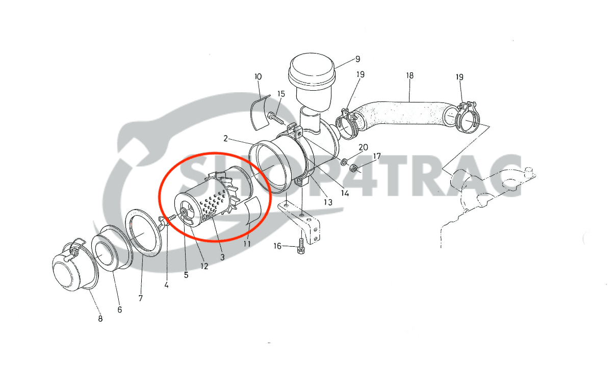 Kit de filtro Kubota serie b | Shop4Trac Kit de filtro Kubota serie B | Shop4Trac