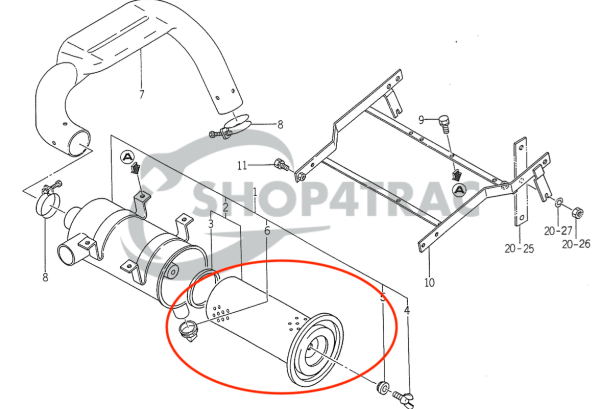 Zestaw filtrów Iseki TA Landleader | TA207 - TA530 | Sklep4Trac
