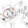 Radiateur Kubota B1600 – B1702 | Zen-noh ZB1600 – ZB1702 avec durites de radiateur