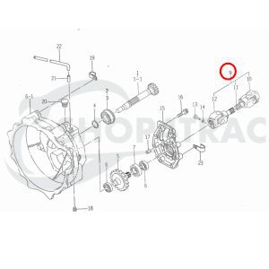 Albero cardanico completo Iseki TU Landhope | Shop4Trac