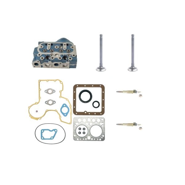 Zylinderkopf + Reparatursatz Kubota B6000 | ZL600 | Zen-noh ZB6000 – OEM: 15231-03116, 15231-03200, 15231-03112