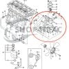 Bomba de agua Yanmar 3TNE88 | 4TNE92 | 4TNE94 | 4TNE98 | 4TNE98 BQLX | Shop4Trac