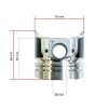 Piston Kubota D1005 | A-17 | A-175 | X-20 | B21 | B2100 | B2320 | B7500 |