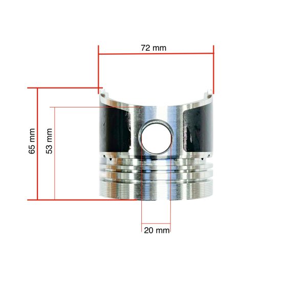 Pistone Kubota D850 | B1400 | B1402 | B1500 | B1502 | B1550 | B6200