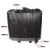 Radiateur Kubota B1600-B1702
