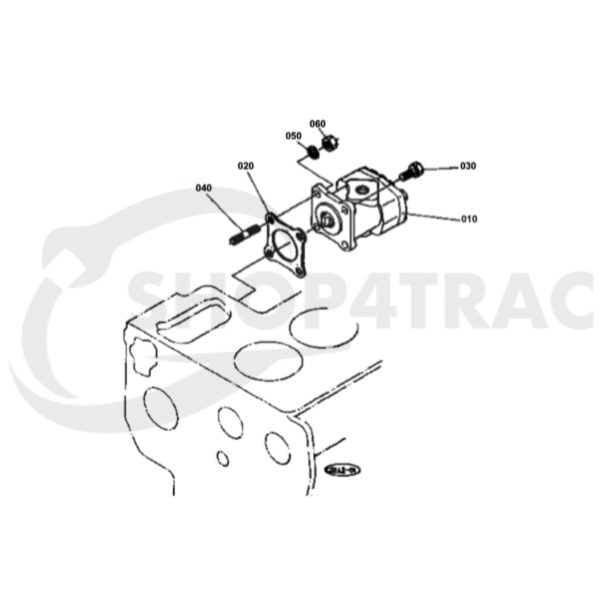 Hydraulikpumpe Kubota B-Serie | Shop4Trac