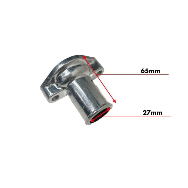 Alloggiamento del termostato | attacco al tubo del radiatore Kubota | Shop4Trac