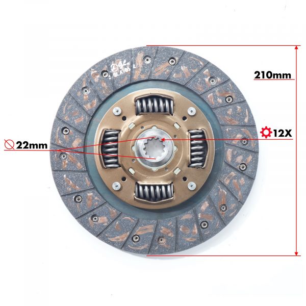 Clutch kit Mitsubishi D2000 | D2000-II | D2050
