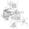 Bomba de agua Yanmar 2TNE68 | 3TNE68 | Komatsu 2D68 | 3D68 | Shop4Trac