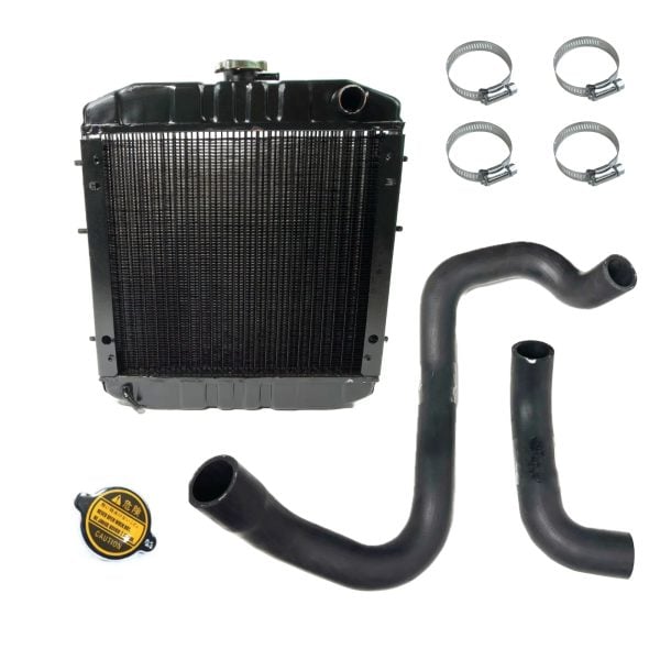 Chłodnica Iseki TA207 - TA287 | TA525 - TA530 | 5035 wraz z przewodami chłodnicy – OEM: 1595-104-200-10, 1560-104-240-10