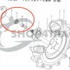 Vooras seal Iseki TL | keerring TL2100, TL2300, TL2500, TL2700 | Shop4Trac