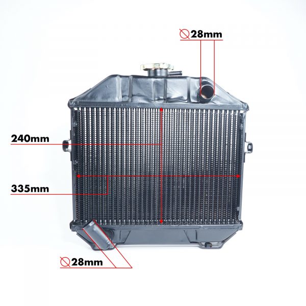 Radiateur Iseki TX1000 | TX1210