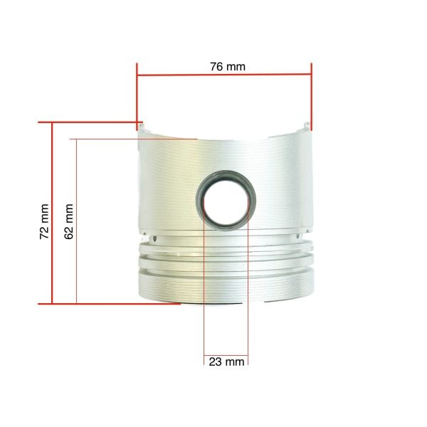 Tłok Mitsubishi K3E | K4E | MT23D | Pośrednio