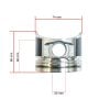 Piston Yanmar 3TNM74