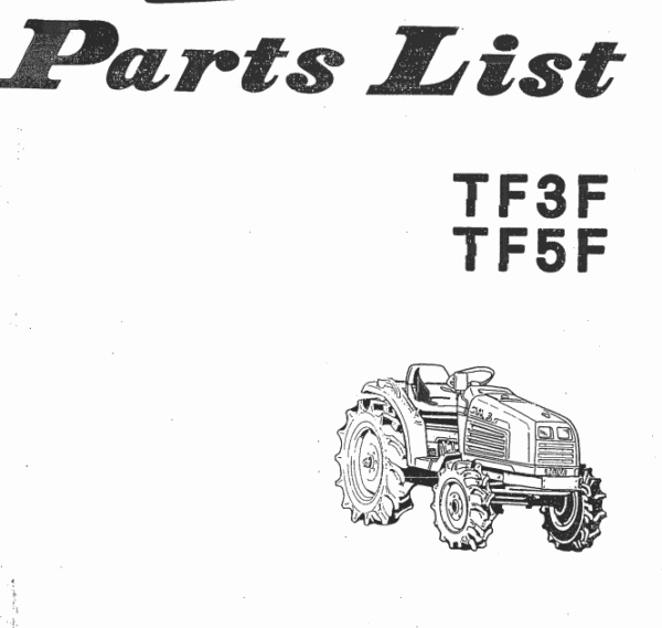 Handbuch Iseki SIAL TF3 -5F