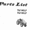 Manuale Iseki Landhope TU145 - TU155F