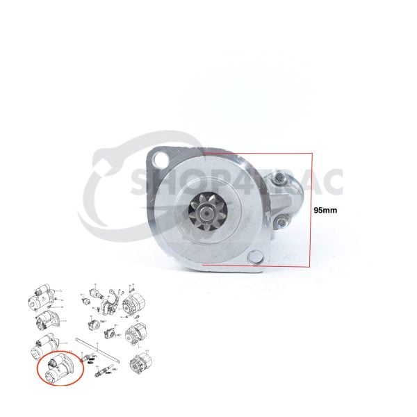 Starter motor TL1900-TL2900 | TA250 – TA267F
