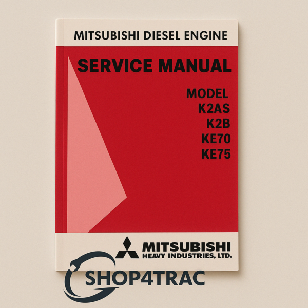 Handbuch Wartungshandbuch Mitsubishi KE70 | KE75 | K2A | K2B | K2C | Bolens | Sole Diesel | Biber