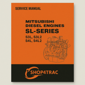 Instrukcja obsługi Mitsubishi S3L | S3L2 | S4L2 | S4L Vetus | Podeszwa | Deutz | Atlas | Mahindra | Gąsienica
