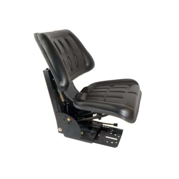 Luxury mini tractor seat | Rails | sprung | without Armrests