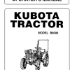 Manuale Kubota B6000 | Zen-noh ZB6000 | Negozio4Trac