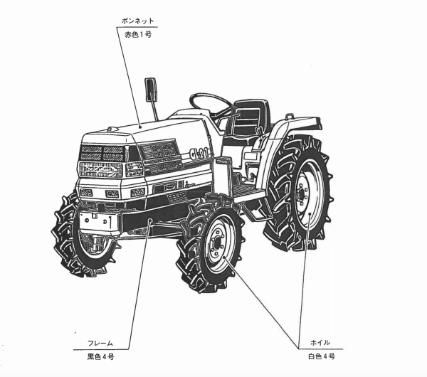 Handleiding Kubota GL21 onderdelenlijst | Japans