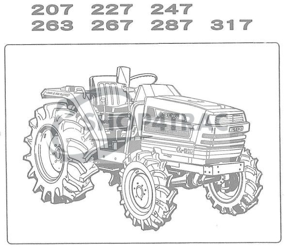 Manuale Iseki TA207 - TA267 | Serie Landleader