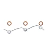 Retourleiding Kubota D1005-T | D1105-T | D1305-T – OEM: 1E038-42500, 16032-94041, 16032-94040