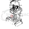 Valvola di scarico Kubota ZL600 | B6000| Shop4Trac