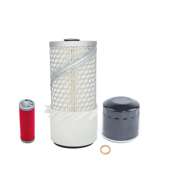 Kit de filtre Kubota D750 - D850 - D950 – OEM: 15231-4356-3, 15231-43563, 1520111081