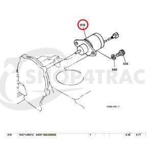 Solenoide Kubota | Iseki | Tienda4Trac