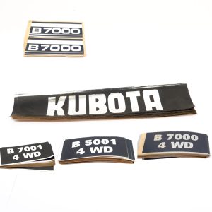 Stickers Kubota | B7001 | B5001 | B7000 | 4WD
