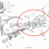 Wał korbowy Kubota D1105 | D1105-E2B | D1105-E3B | D1105-E4B | Shop4Trac