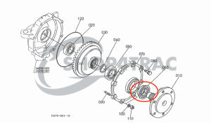 Kubota Vorderachsdichtung GL19 - GL33 | GL201 - GL280 | L1 Serie | BQ4504F | Shop4Trac
