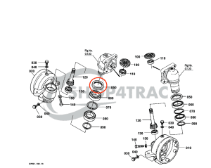 Kubota-Öldichtung | AQ2869F | Shop4Trac