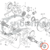 Sceau à huile de différentiel – PTO TE3210 – TE4270 | TU1700 – TU2101F | TX1000-TX2160F | TC30458 | Essieu avant Yanmar