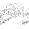Sceau à huile de différentiel – PTO TE3210 – TE4270 | TU1700 – TU2101F | TX1000-TX2160F | TC30458 | Essieu avant Yanmar