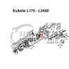 Wellendichtring Kubota L1500 – L3450 | Kioti-Dichtung Zapfwelle CK25 – CK30 | DK35 – DK55 | TC255210