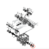 Keerring Iseki vooras differentieel TX1000 – TX2160F | Kubota B6000 | TC25478