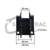 Oberlenkerhalterung | Oberlenkerhalter Kubota B5000 – B7001 | B1200 – B7100 (inkl. Bolzen + Sicherungssplint)