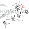 Kubota Krukas keerring achterzijde D1102- D1803 | V1702 - V2403