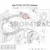 Uszczelniacz Iseki tylnej osi TX | TU | TF | Bolens G152 – G174