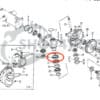 Front axle Oil Seal Iseki TG GEAS TG21 - TG33 | TG233 - TG293