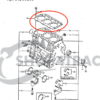 Jeu de joints Yanmar F17 - F175 | FX16-FX175D | F5-F7 | 3TN75U